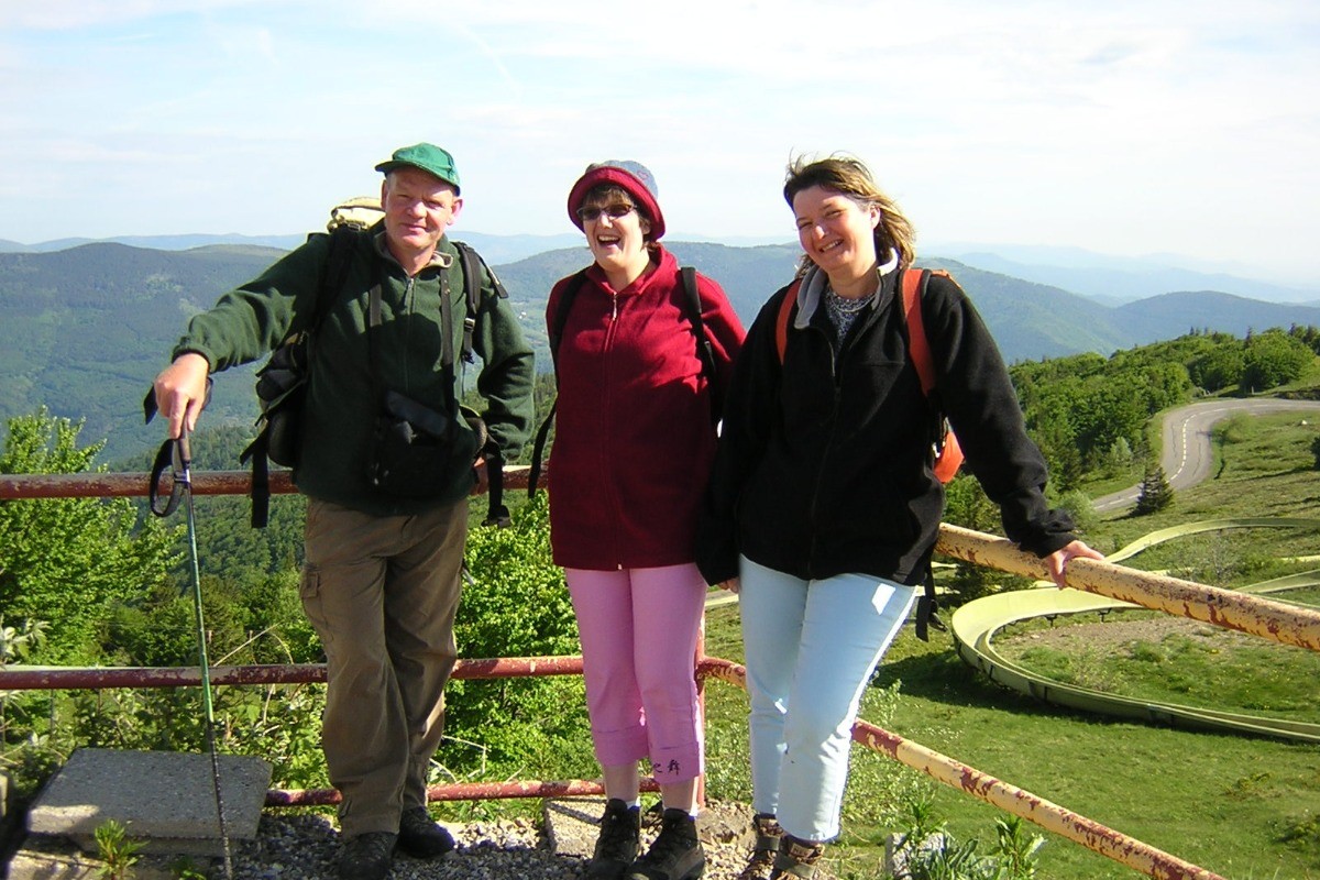 sur les hauteur du grand ballon