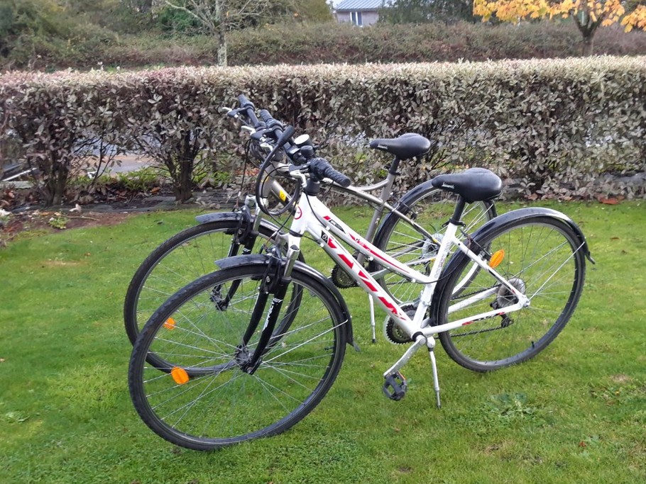 Nos vélos à disposition