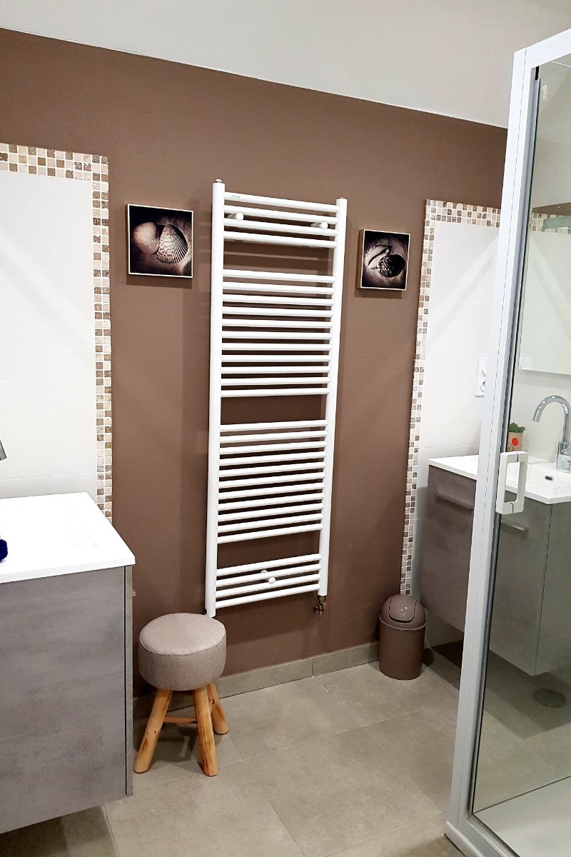 salle d'eau privative au dortoir