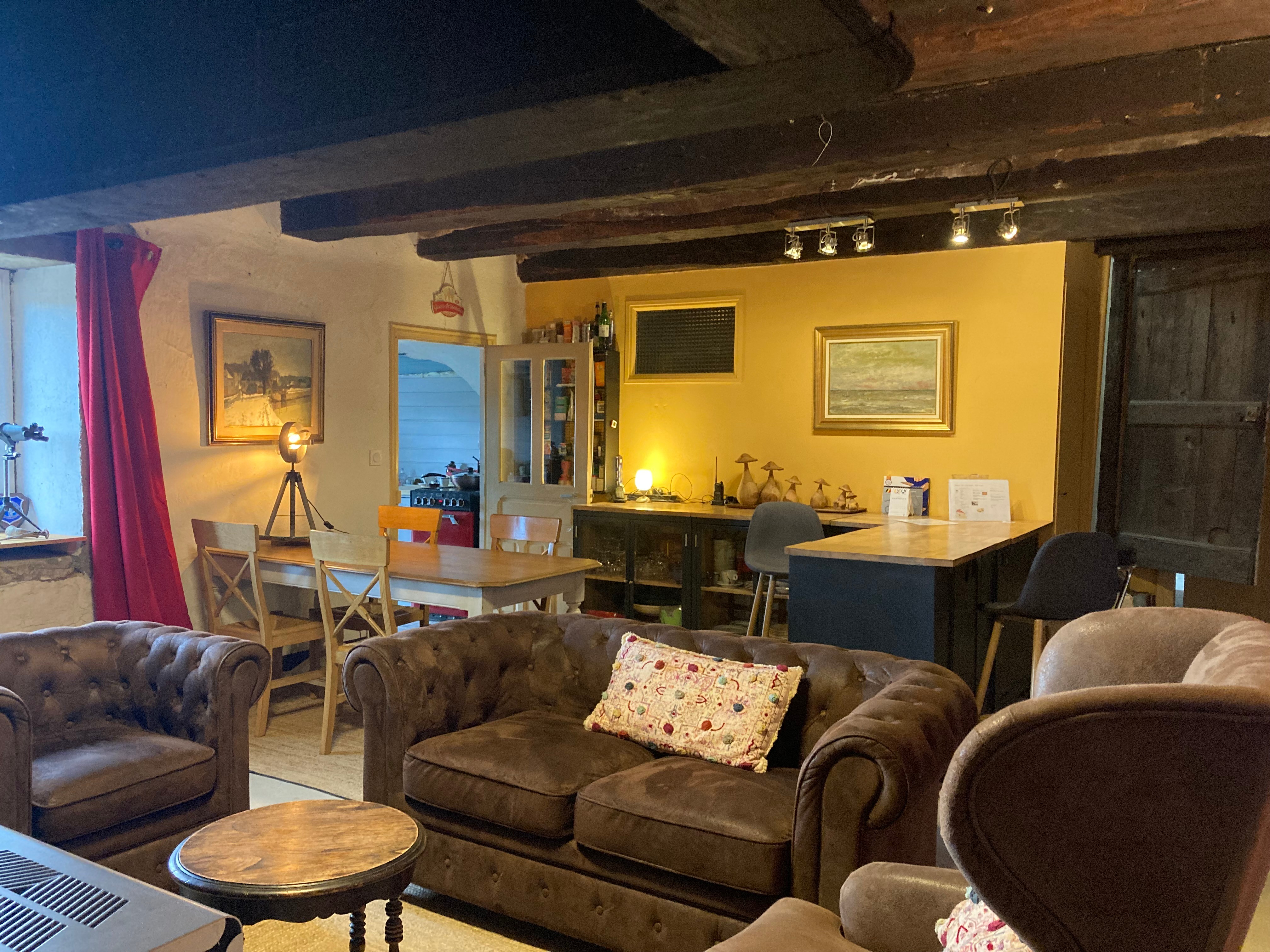 Salon commun aux 2 chambres