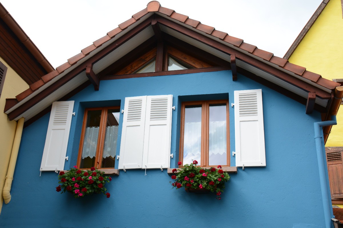 Le Gîte La Maison Bleue à Bergheim