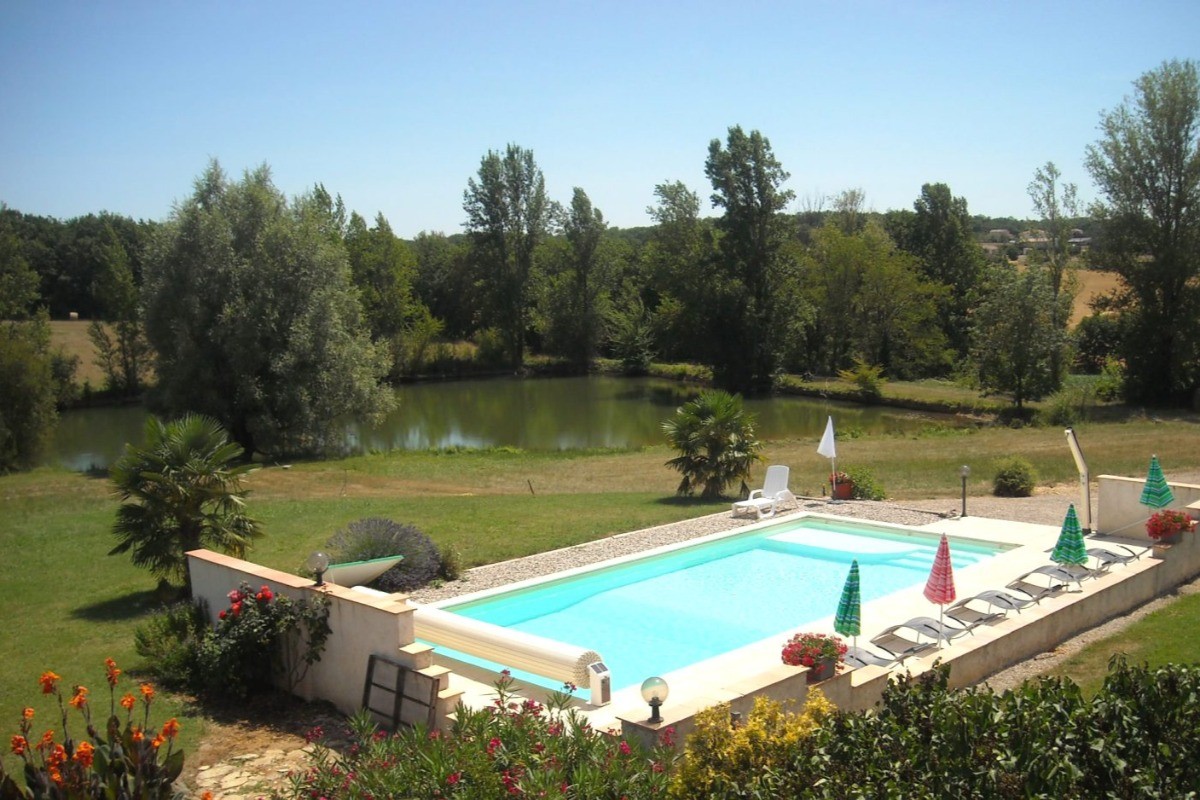 Gîte 4 personnes avec piscine et spa en Lot-et-Garonne