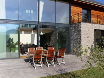 Terrasse coté jardin