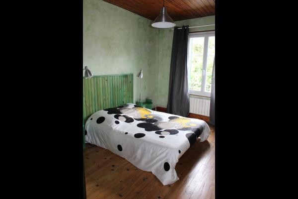 1° étage :chambre verte