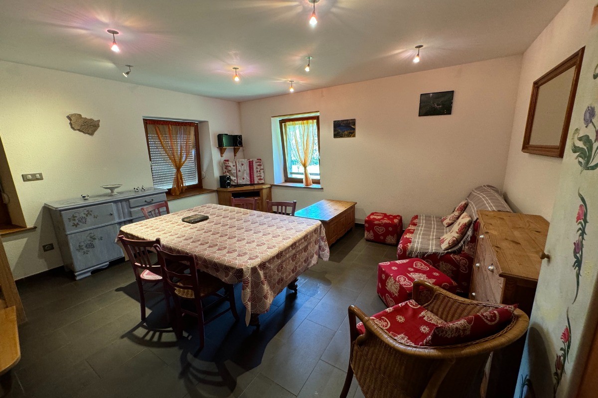 Espace salon / séjour - Gîte Gentiane - Domaine de la Prairie des Prés