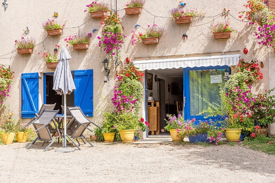 L'Entrée de la chambre d'hôte