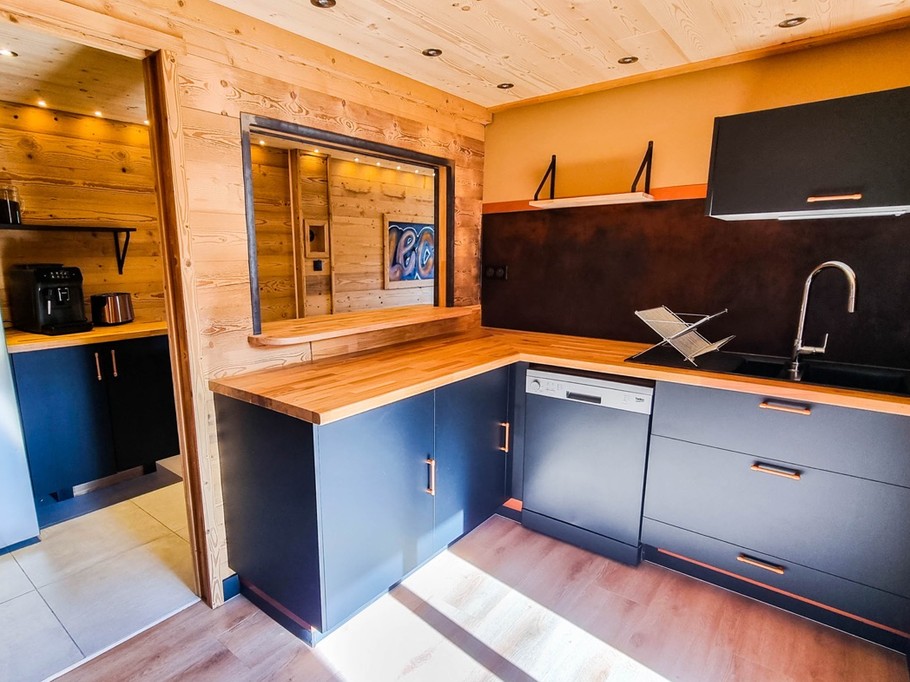 Espace cuisine - Appartement Le Cerf