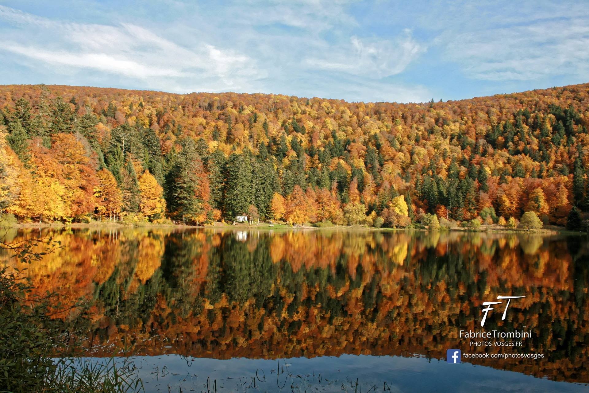 Lac de Blanchemer - Gîtes Les Chantenées La Bresse