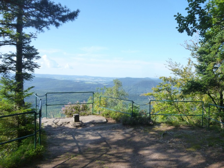 Roche Anozel - Massif du Kemberg - Trail des Roches