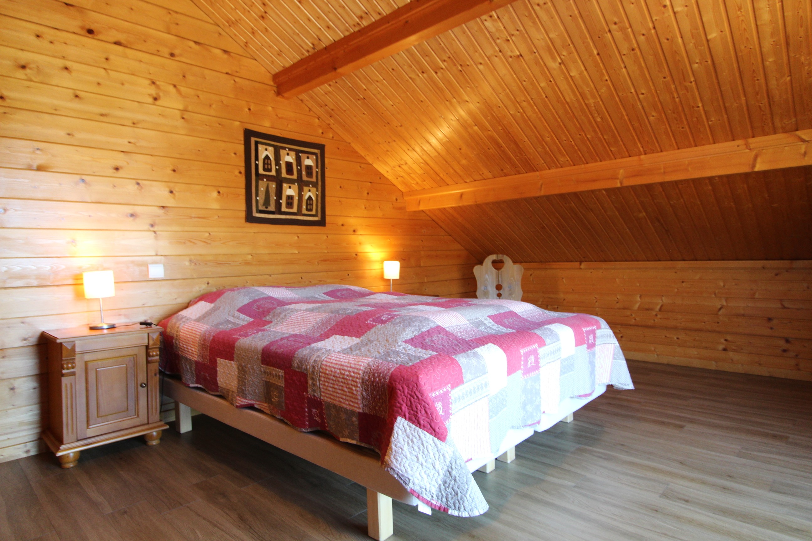 Chambre étage n°1 - Chalet Saint-Maurice-sur-Moselle