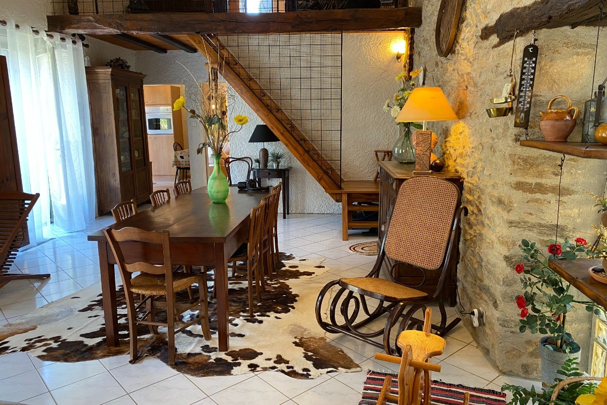 Maison 4 personnes à Trévien dans le Ségala Tarnais en Midi-Pyrénées dans l'Occitanie