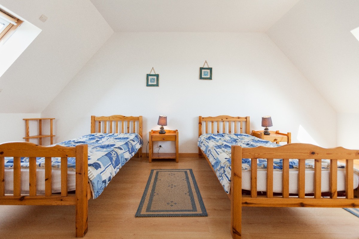 CHAMBRE 2 LITS 90  ETAGE VUE MER