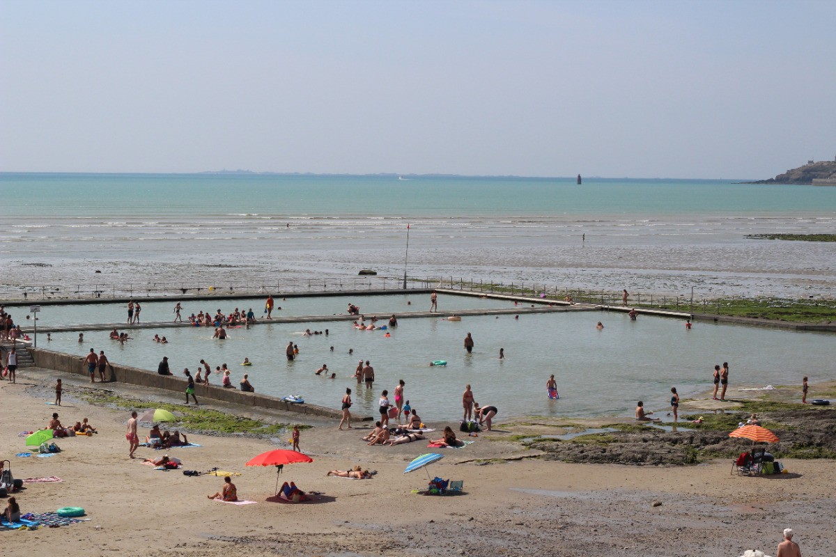 Plage de St Pair sur mer