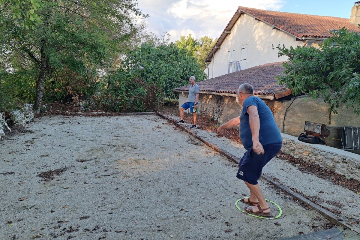 Terrain de pétanque