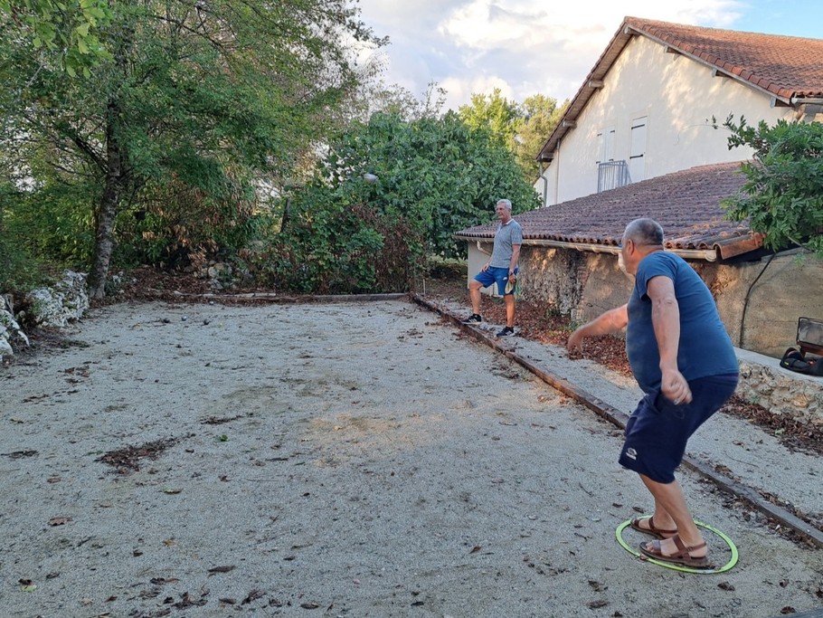Terrain de pétanque