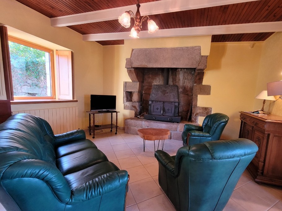 Maison 2 à 6 personnes proche mer - salon