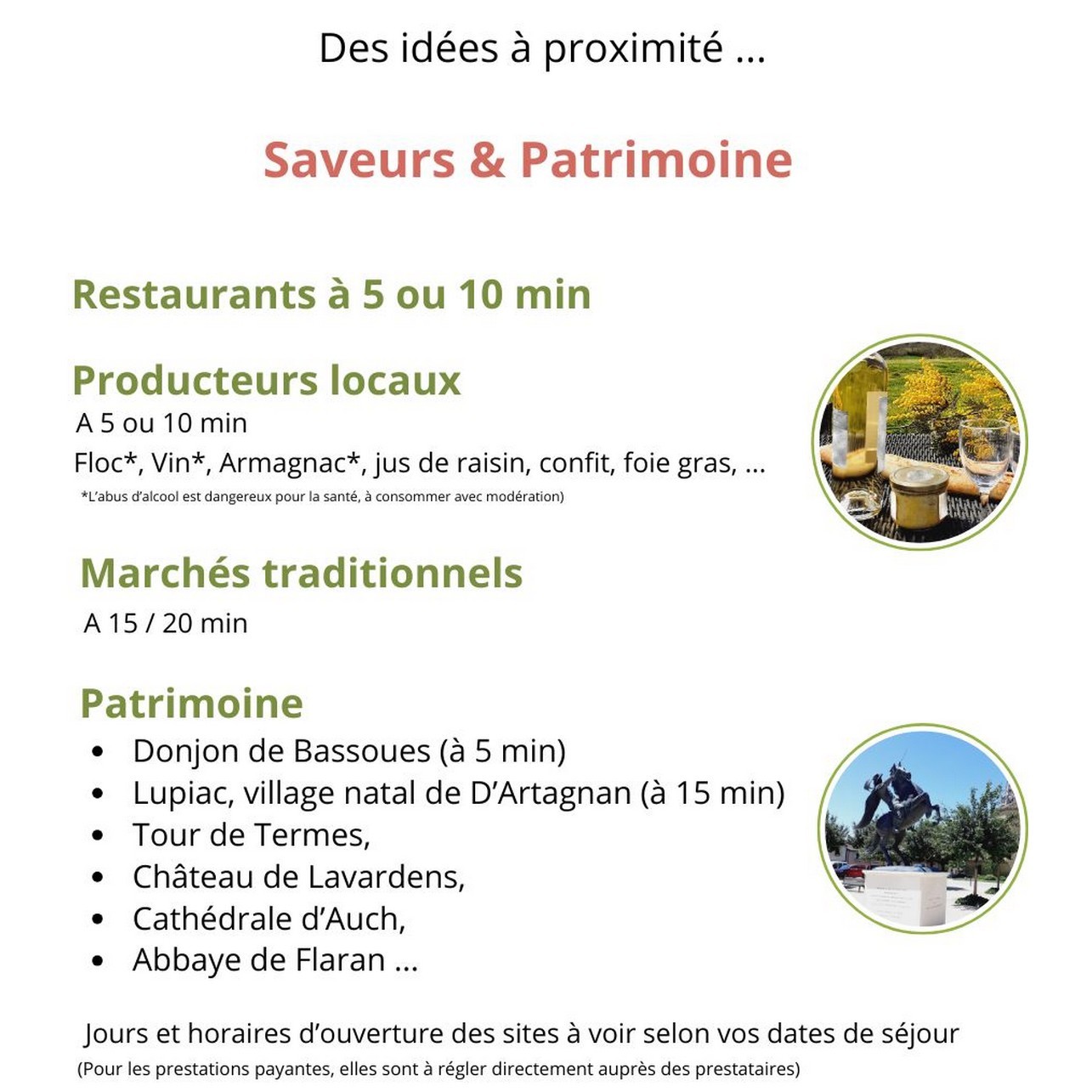 Chalet Mélèze : informations touristiques