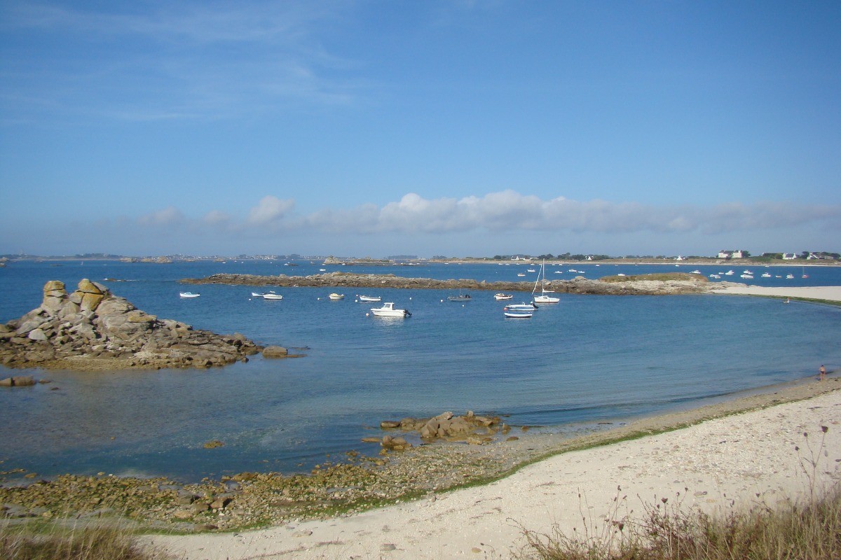 Santec: La plage du Billou