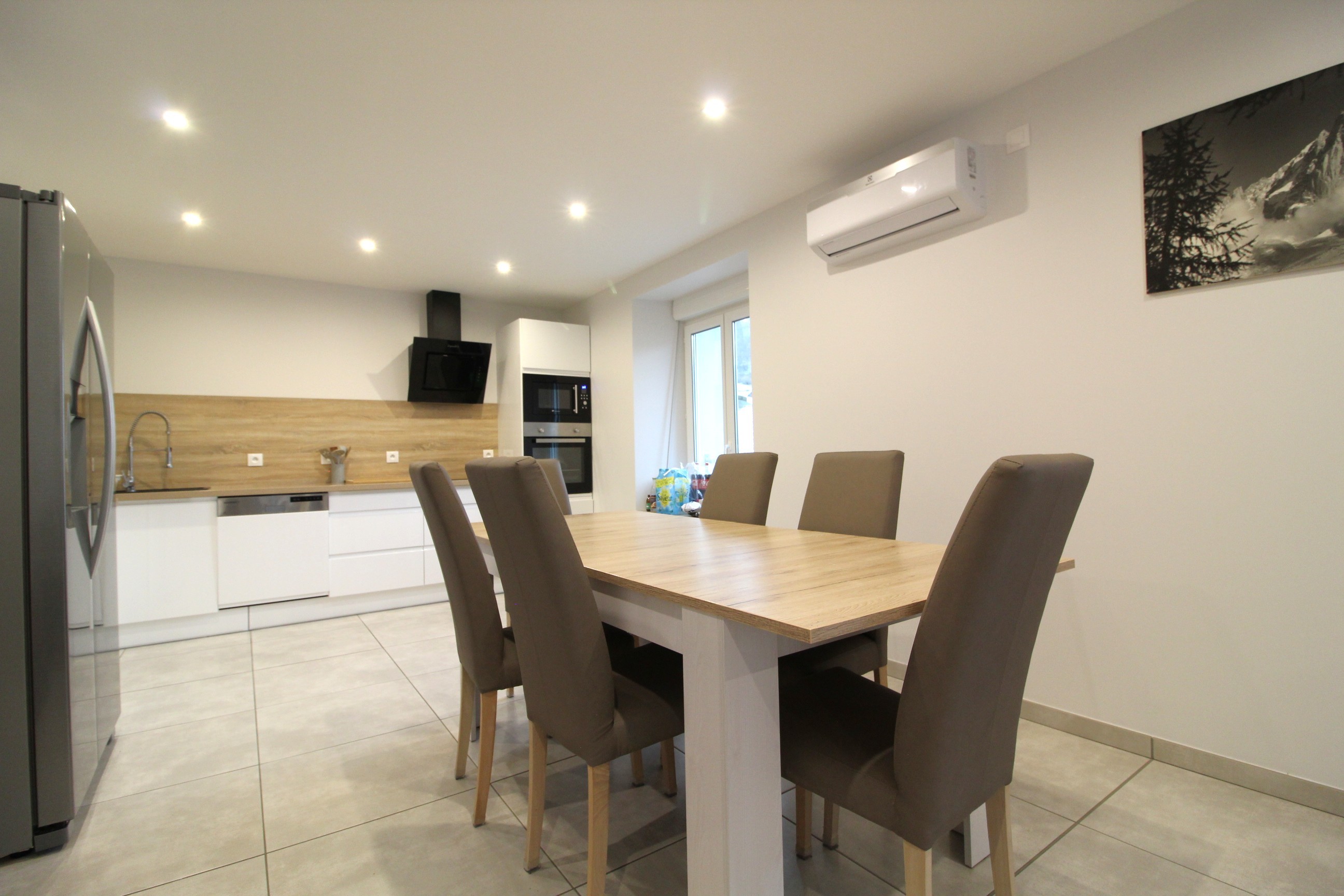 Espace cuisine -  Appartement à La Bresse, proche des lacs, pistes de ski et randonnées
