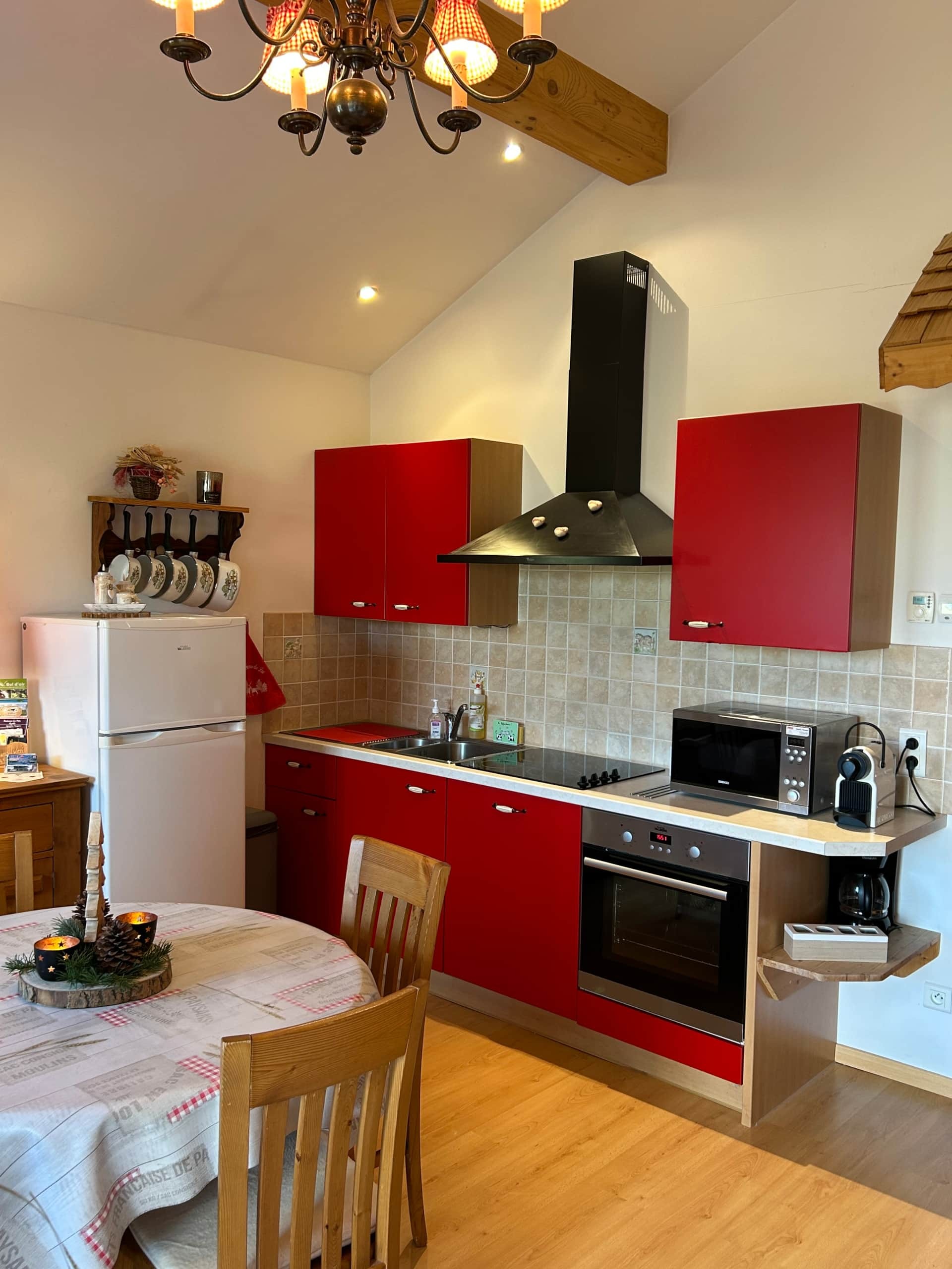 Fully equipped kitchen