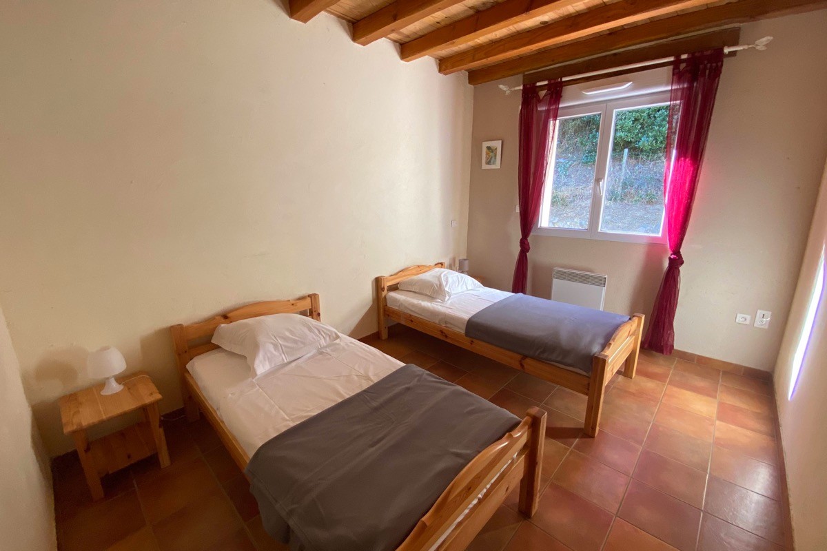 Chambre 2 lits de 90 cm