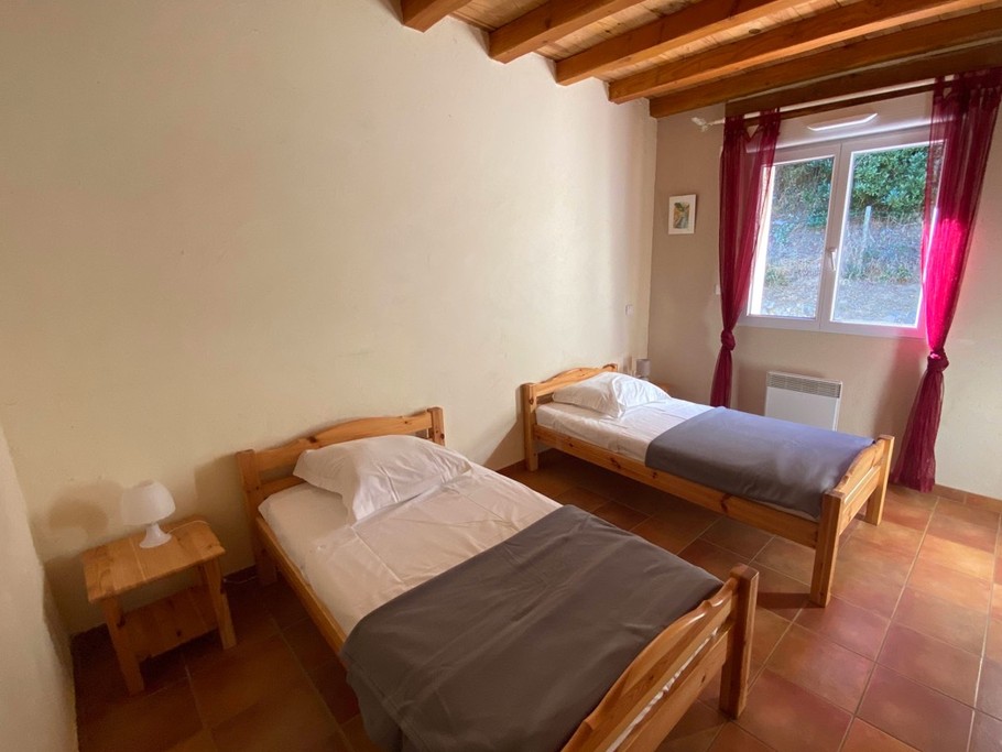 Chambre 2 lits de 90 cm