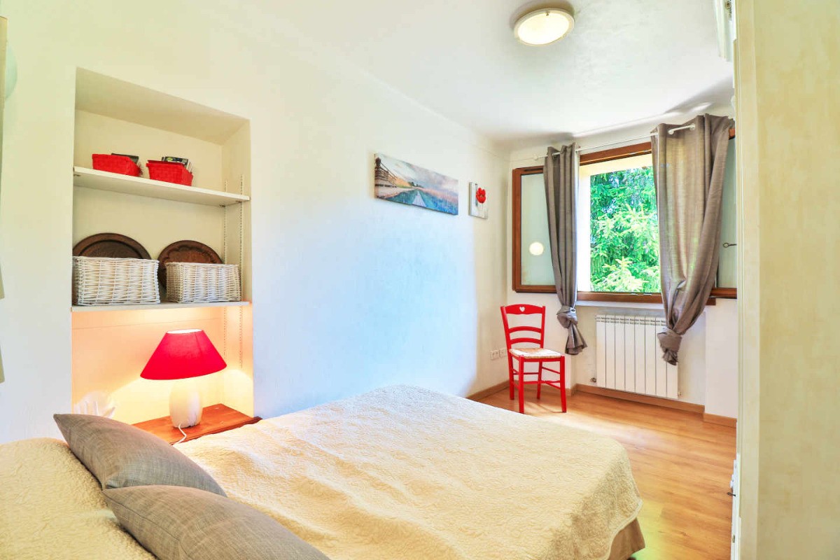 chambre avec bon couchage et alezes permanentes  + alezes jettables pour un max d hygiene