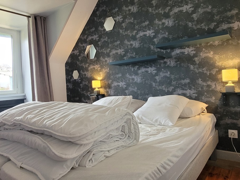 l'Ancre Violette, Bantas, Ploubazlanec, Loguivy, bedroom level 2, bed 160