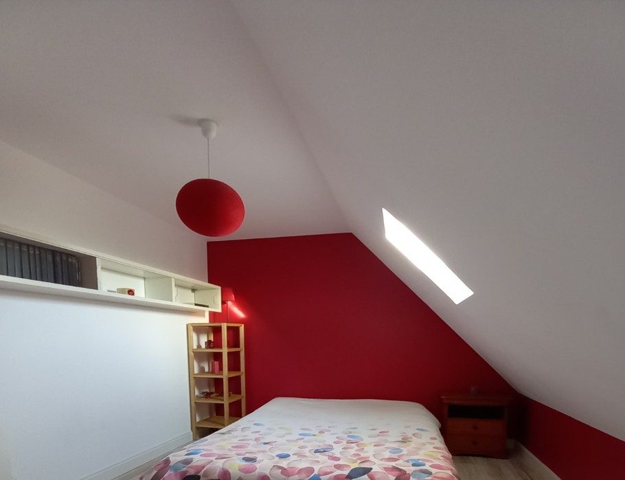 Clévacances - Location 10 personnes - chambre - Langueux - Maison avec jacuzzi