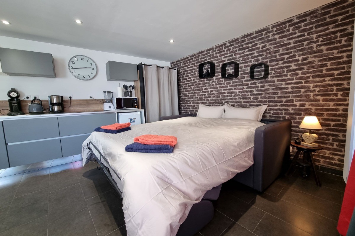 VUE CANAPE OUVERT DE COTE