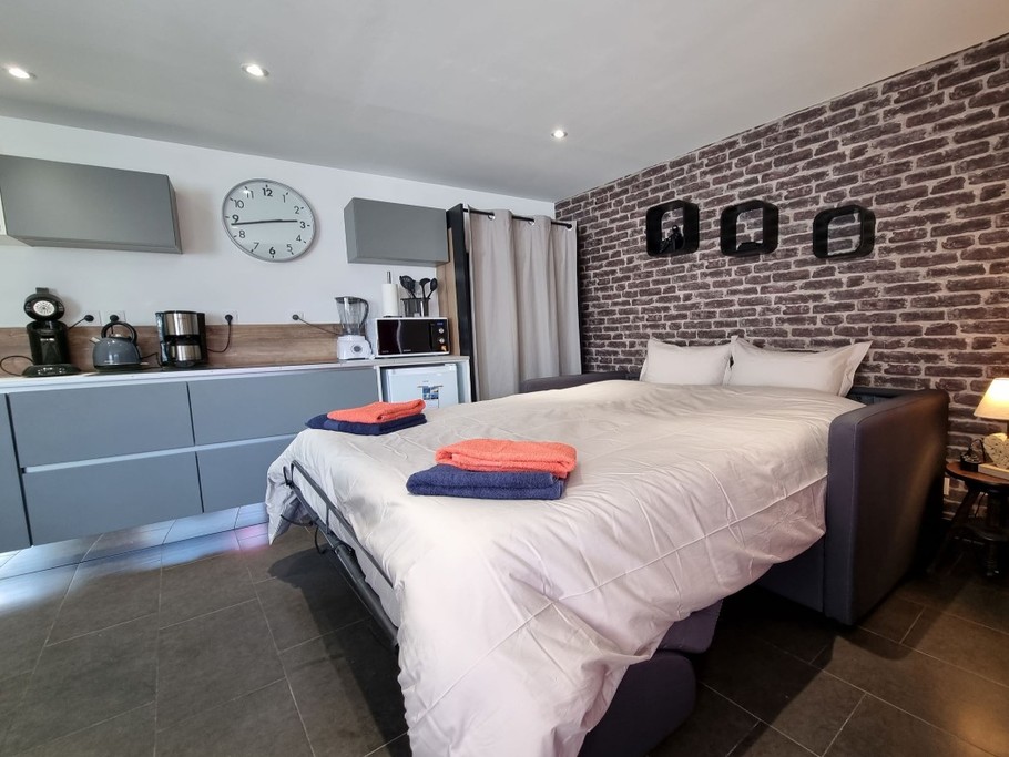 VUE CANAPE OUVERT DE COTE