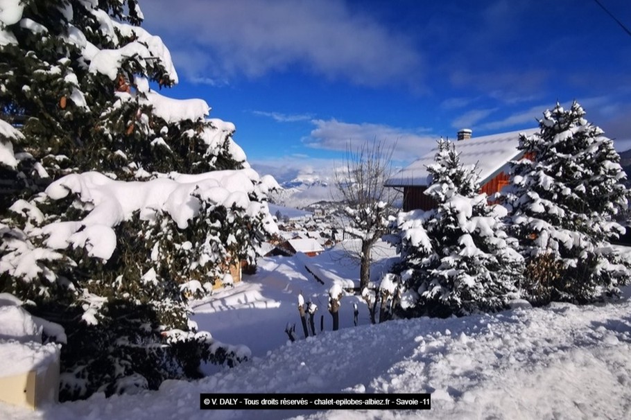 Chalet Les EPILOBES - Savoie - Location vacances 8pers - albiez-montrond