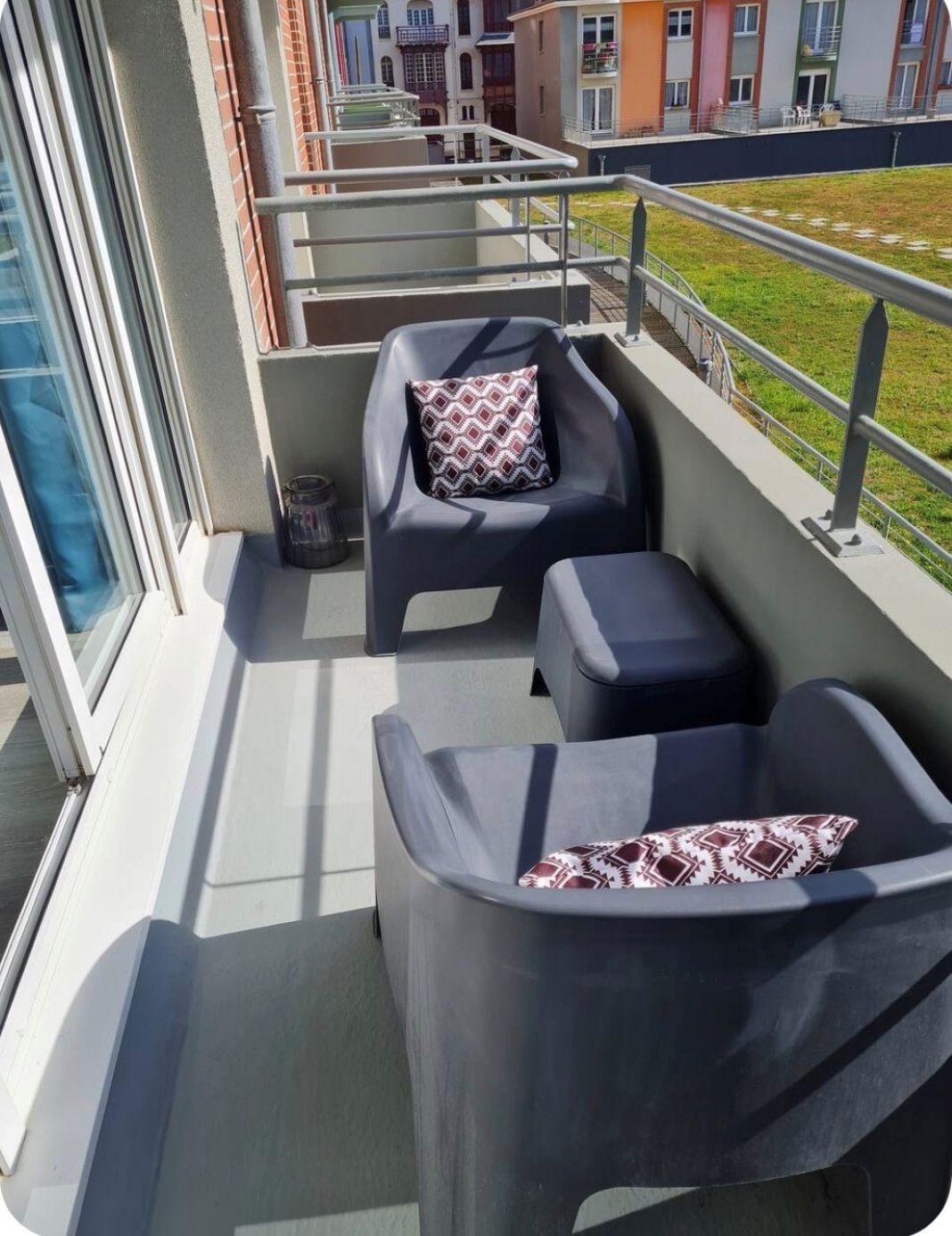 Balcon Mers les Bains Studio Trimaran Hauts de France