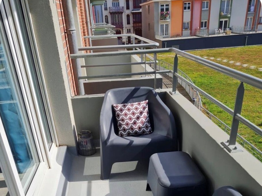 Balcon Mers les Bains Studio Trimaran Hauts de France