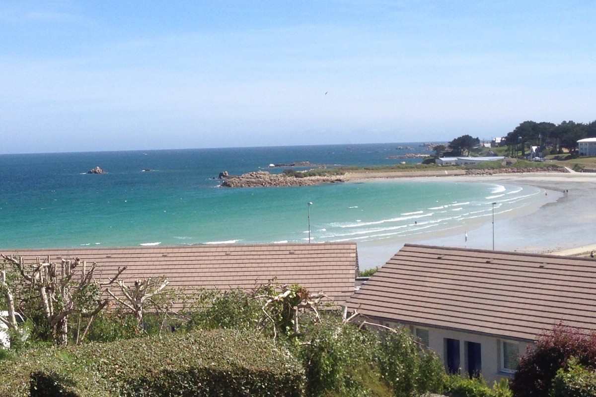 La plage de Trestel, en face de la Résidence