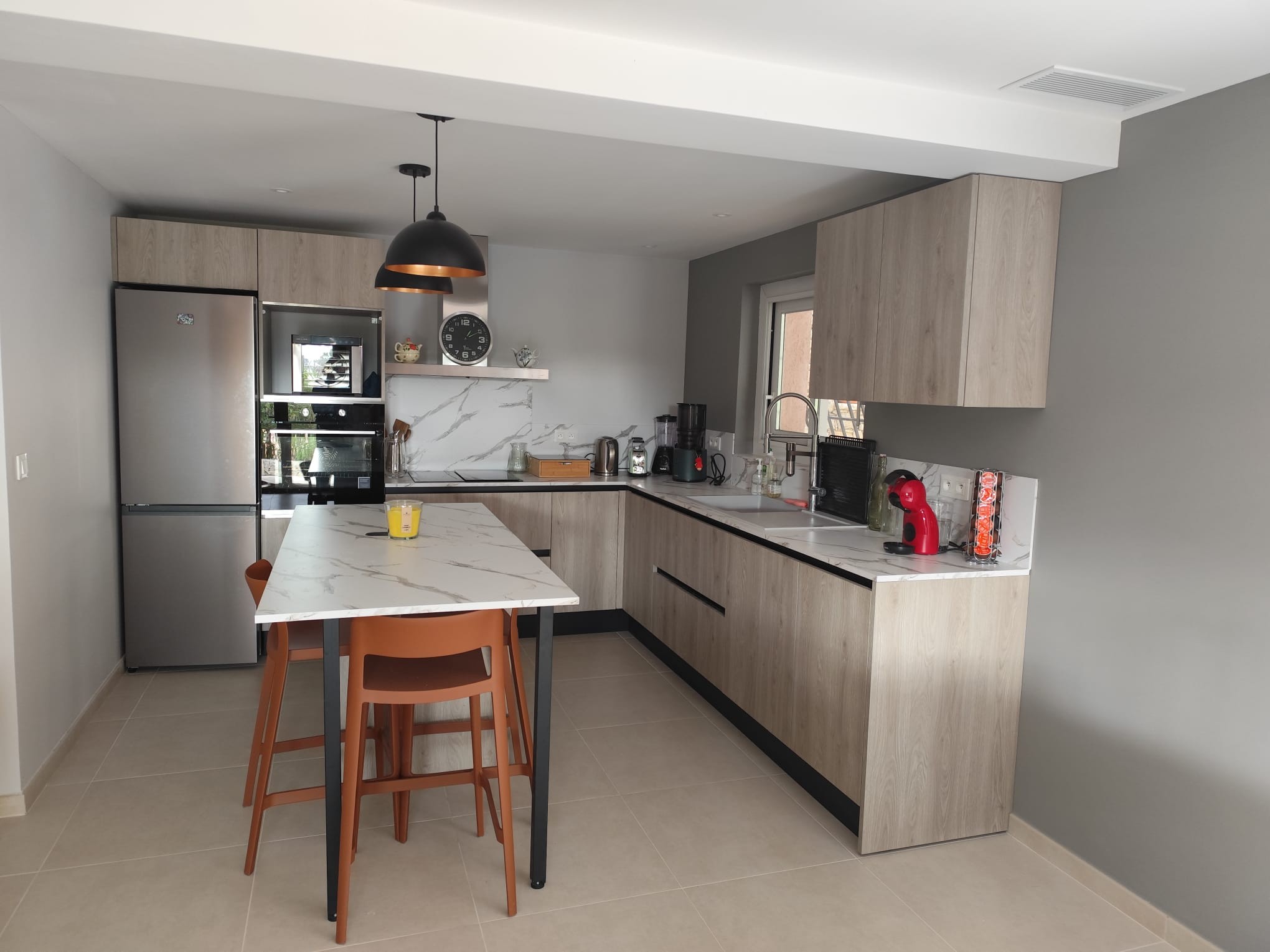 Cuisine toute équipée à votre disposition