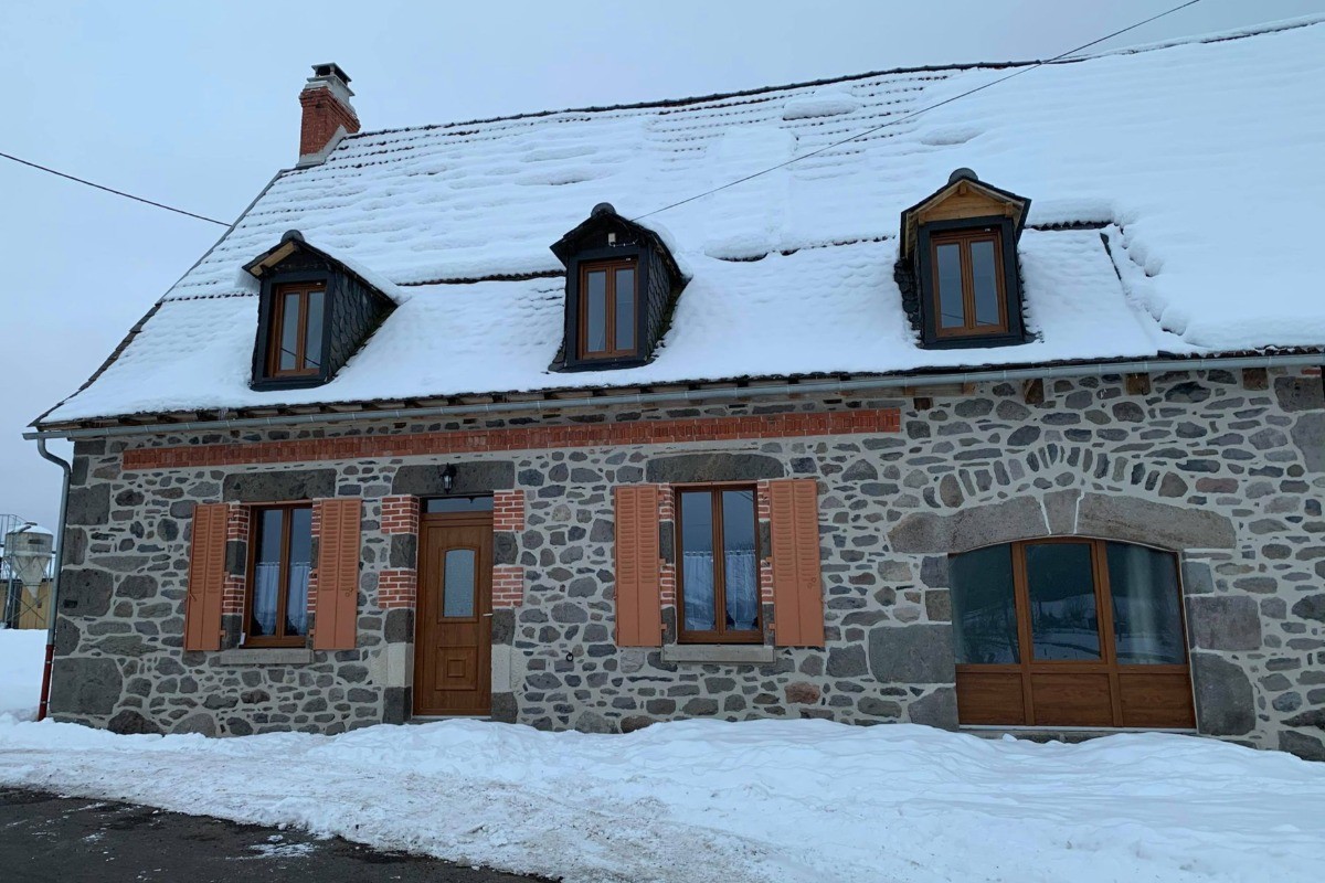 Gîte enneigé