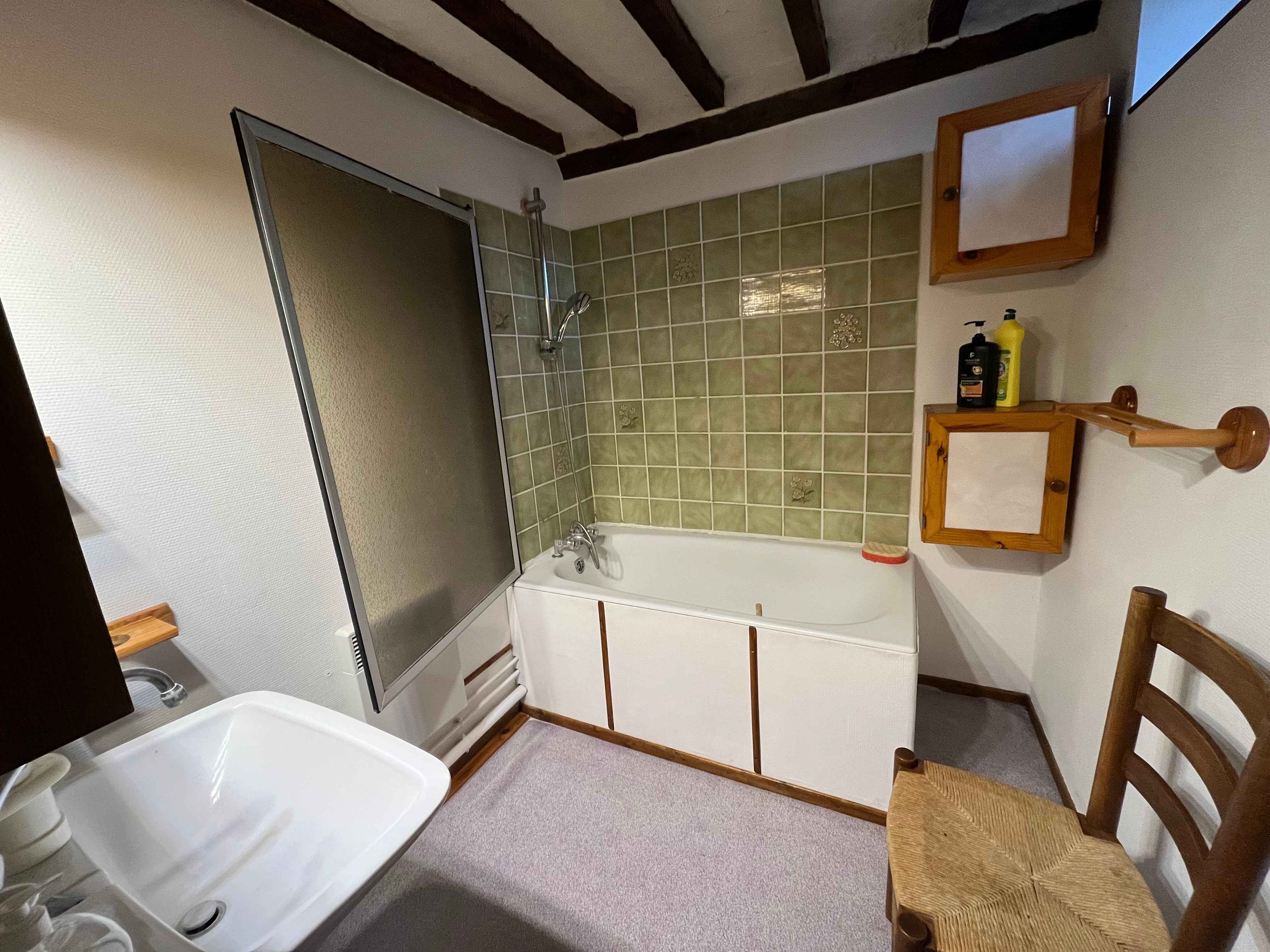 ASNELLES LOCATION DE VACANCES MAISON NORMANDE SALLE DE BAIN