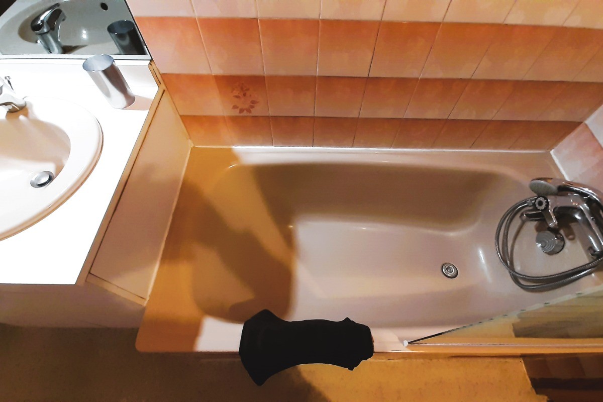 Salle de bains et WC = 1er étage