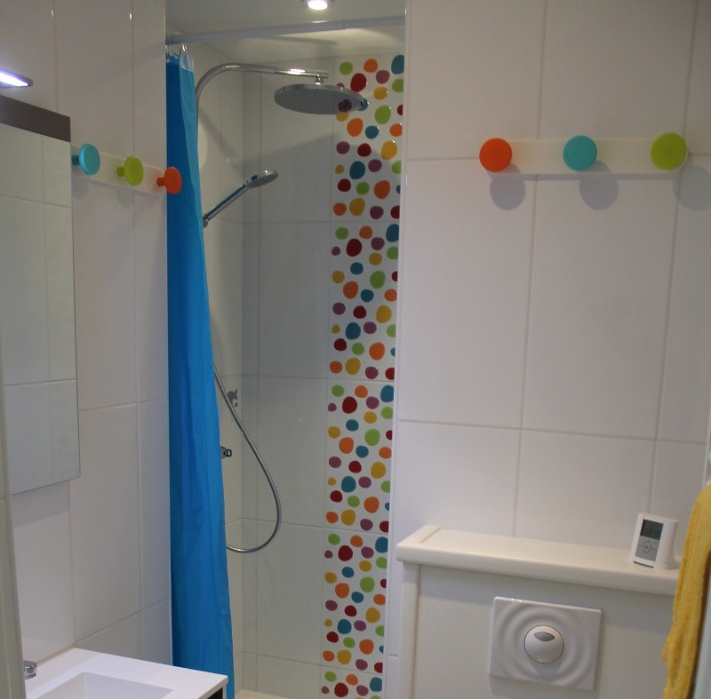 Salle de bain 2 : douche et toilette