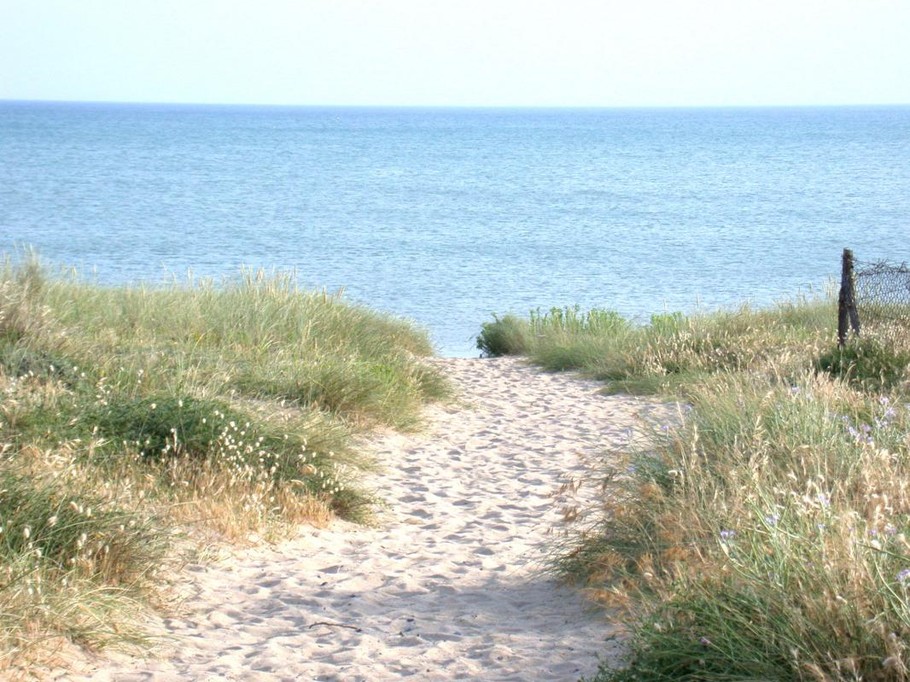 Accès plage