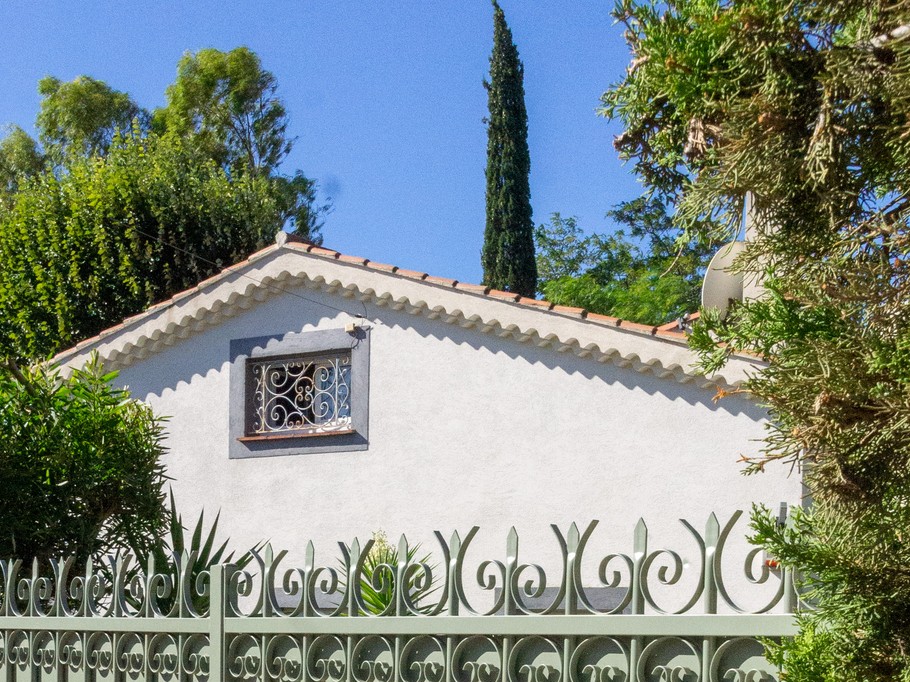 La maison vue de l'exérieur