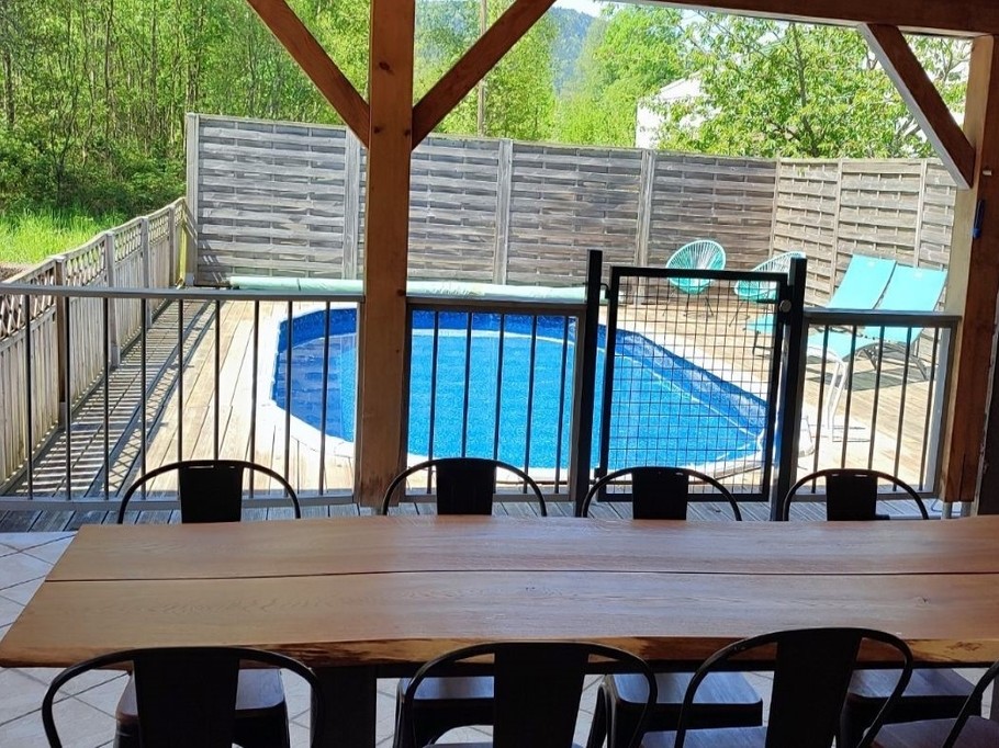 Terrasse - Gîte du Pré Forestier