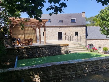 facade  de la villa