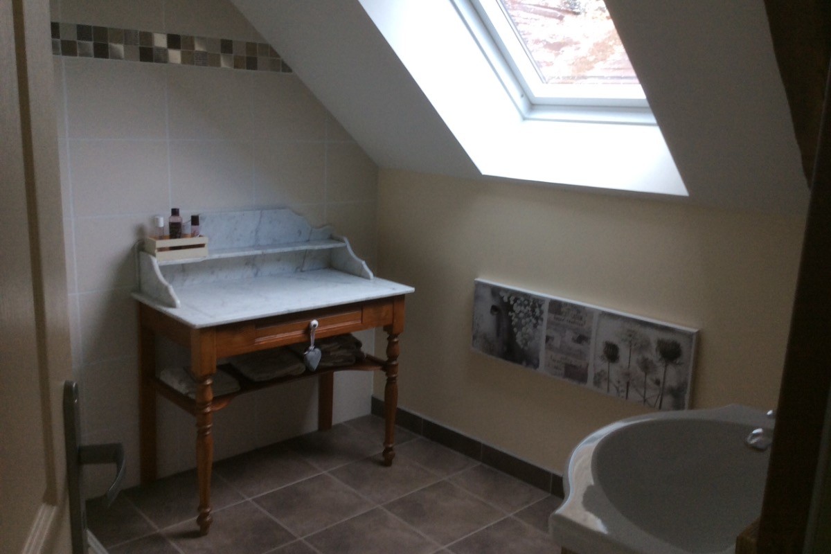 Salle d'eau à l'étage