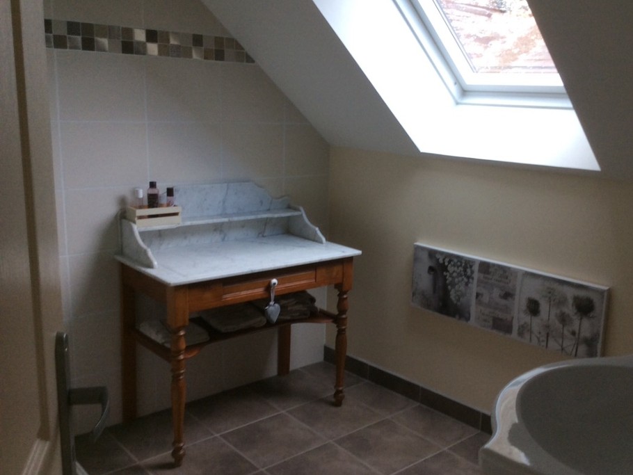 Salle d'eau à l'étage