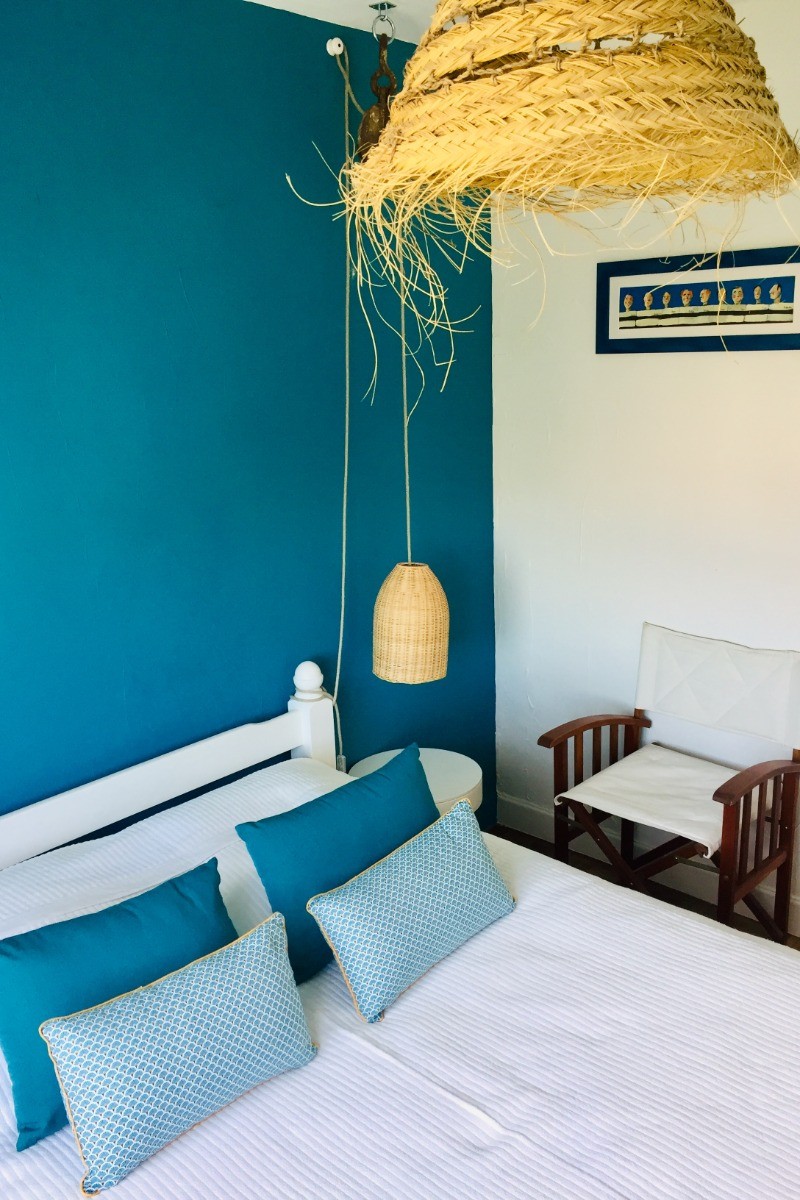Chambre bleue | 1 lit double
