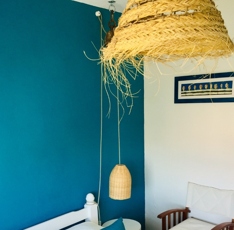 Chambre bleue | 1 lit double