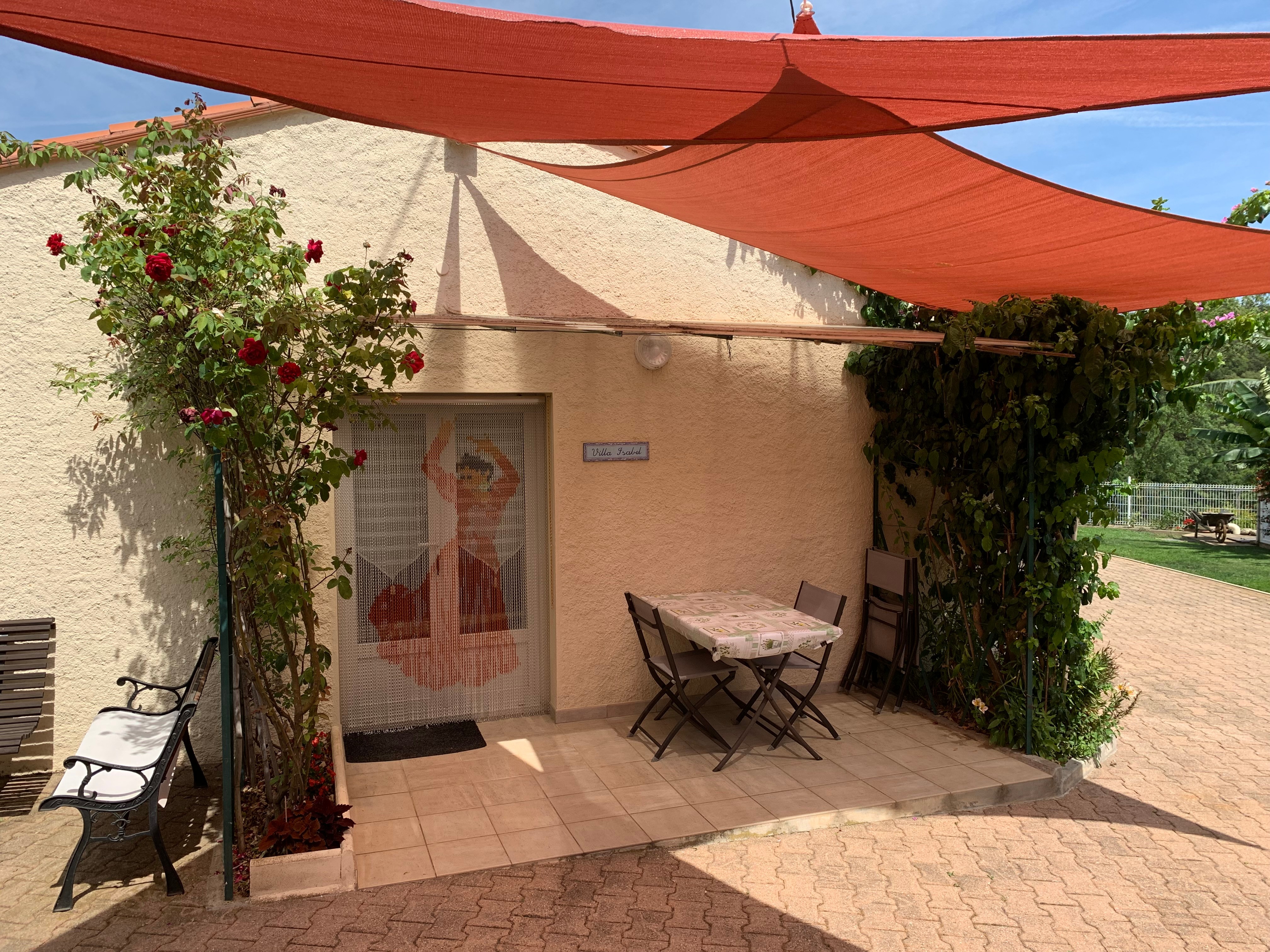 Outside private area