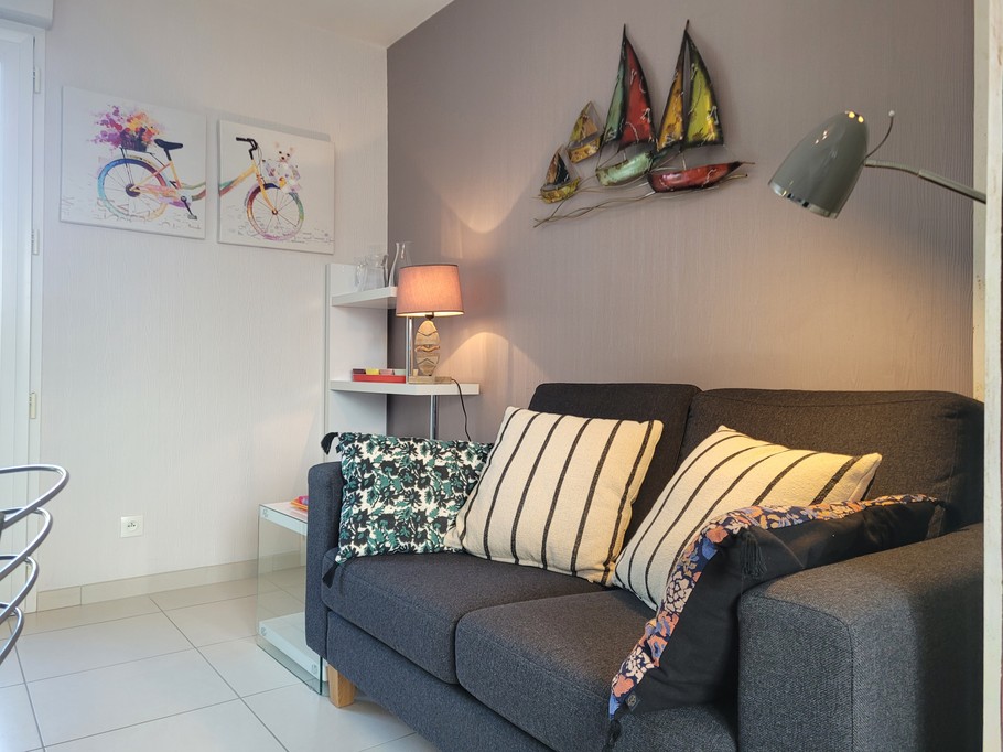 Location de vacances Paimpol, la Caravelle, Espace salle à manger / salon, pièce de vie RDC